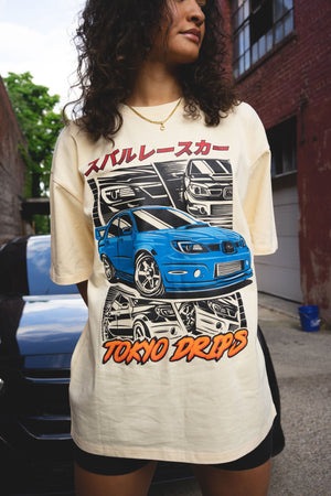 Tokyo Drips subaru impreza -  Limited Drop 01 (Loose/oversized)